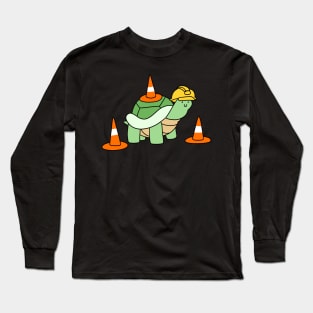 Traffic Cone Turtle Long Sleeve T-Shirt